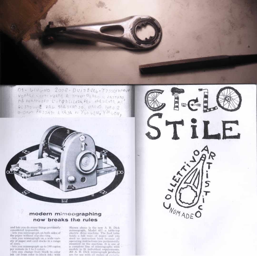 Ciclostile, a nomadic art collective, was born …