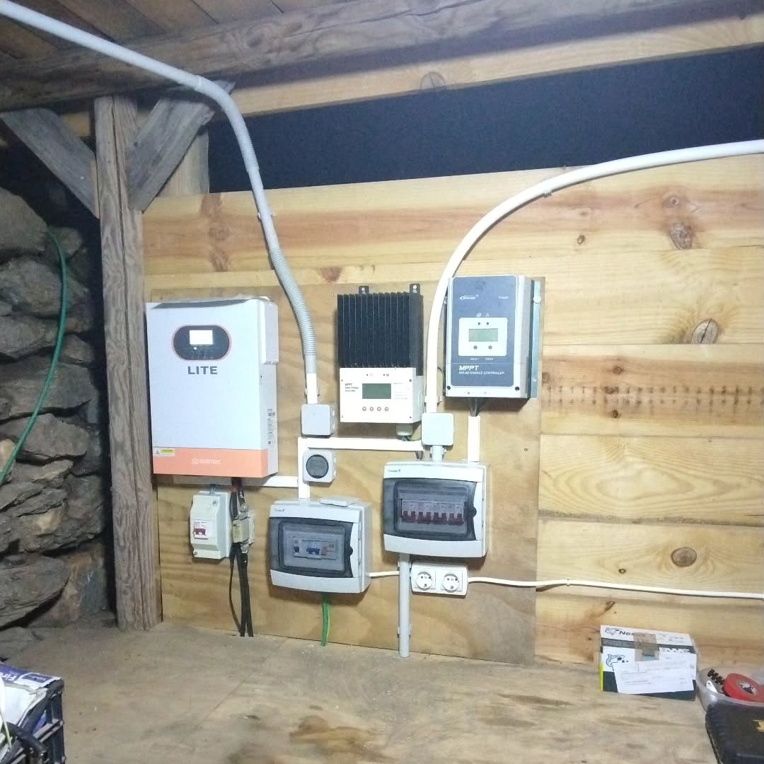 Quadro elettrico impressionista
